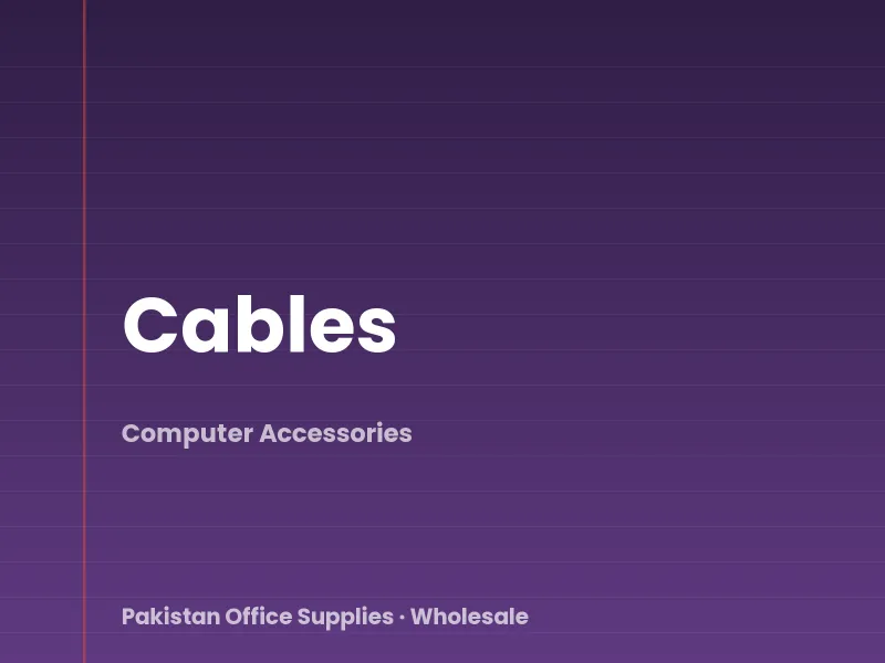 Cables