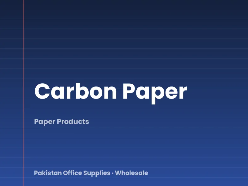 Carbon Paper