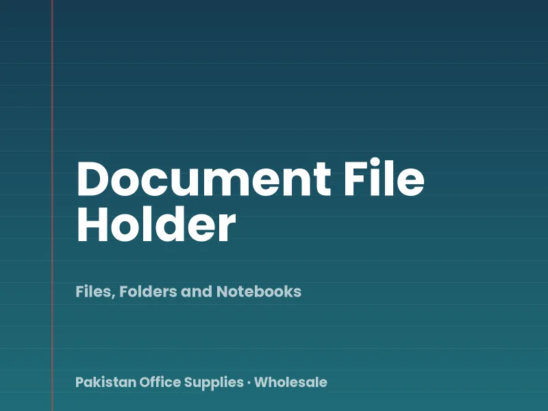 Document File Holder