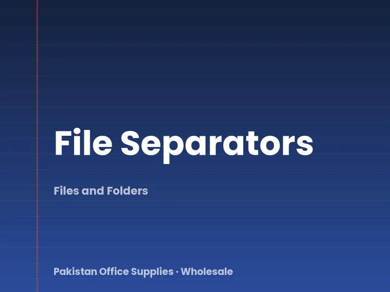 File Separators