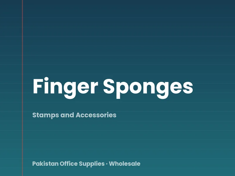 Finger Sponges