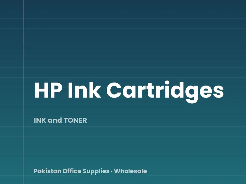 HP Ink Cartridges