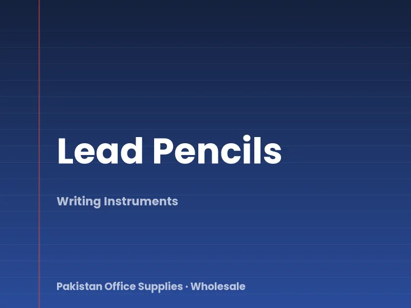 Lead Pencils