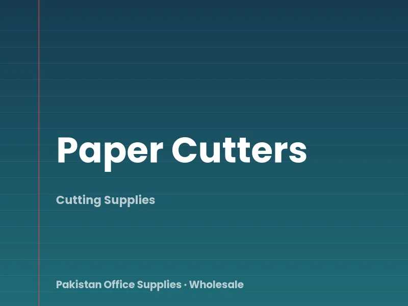 Paper Cutters