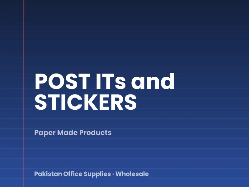 POST ITs and STICKERS