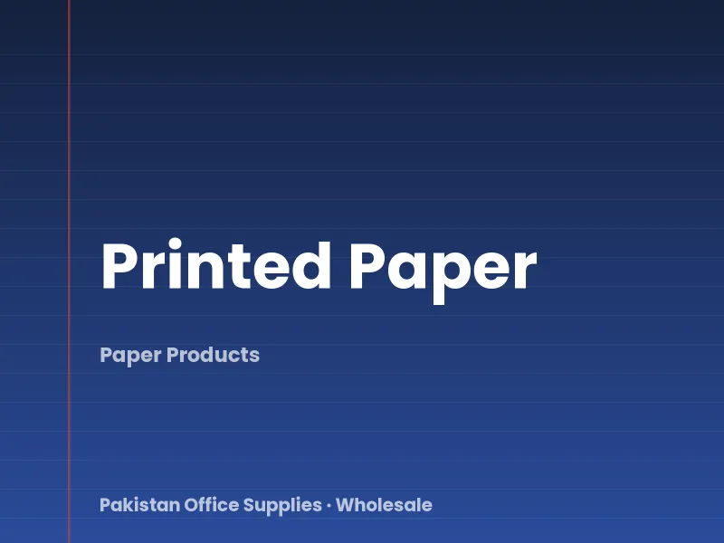 Printed Paper