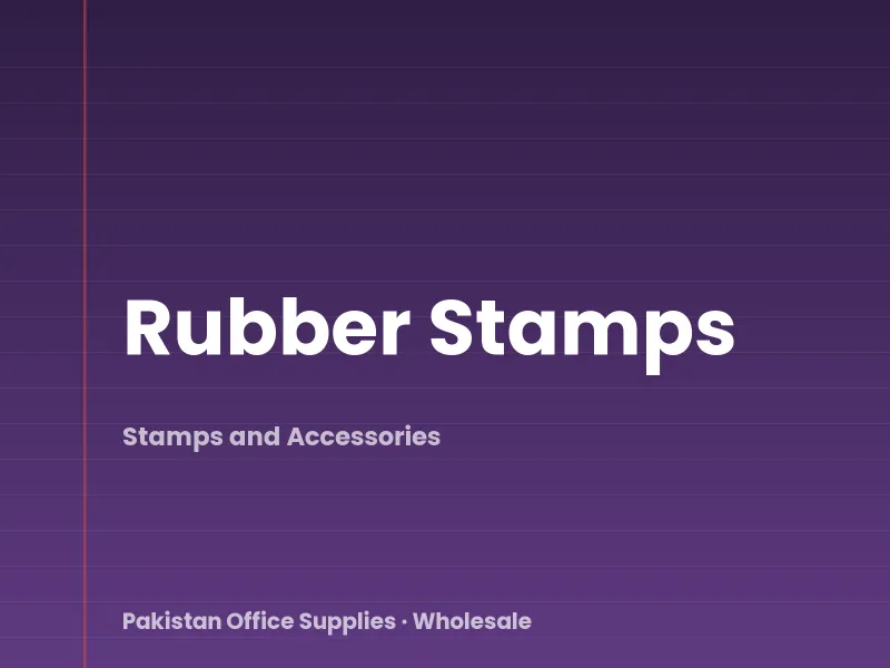 Rubber Stamps