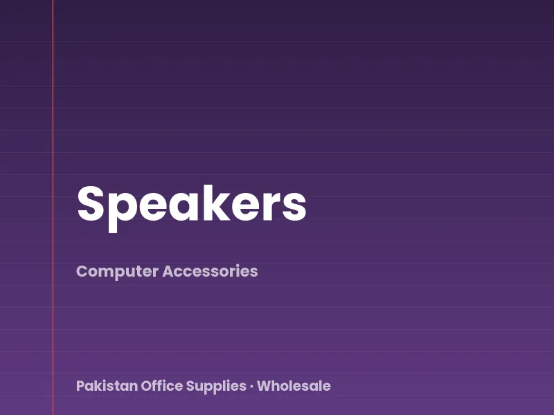 Speakers