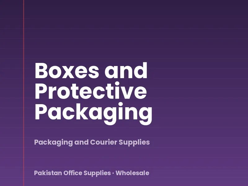 Boxes and Protective Packaging