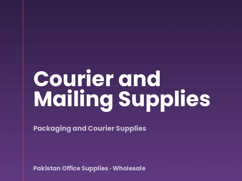 Courier and Mailing Supplies