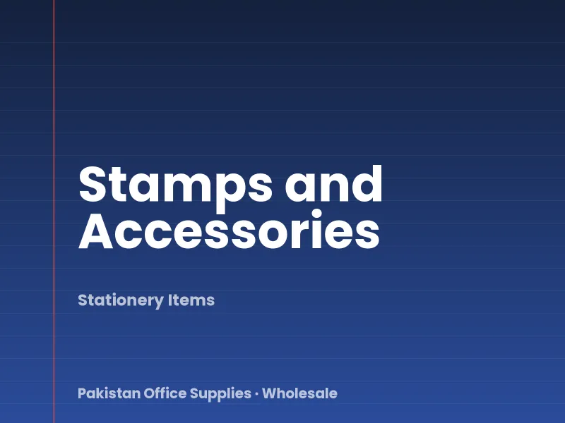 Stamps and Accessories