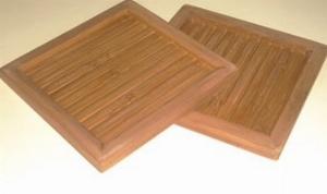 WOODEN TEA COASTER 2 Coasters  Promotional Items Gifts And Giveaways
