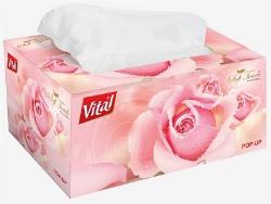 Buy Vital Facial Tissue Box, Tissue Boxes , Tissues And Dispensers, Health And Hygiene at Best Discount Sale Price in