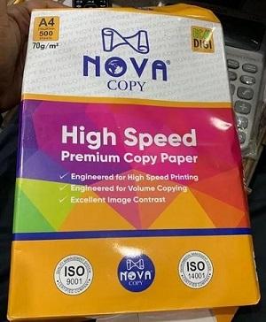 NOVA COPY PAPER 70 Copy Paper  Paper Products Stationery Items