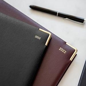 LEATHER DIARY WITH PEN Diaries  Files, Folders And Notebooks Stationery Items