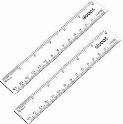 Buy 2 PACK PLASTIC RULER STRAIGHT RULER PLASTIC MEASURING TOOL FOR STUDENT SCHOOL OFFICE CLEAR 6 INCH Rulers And Scales  Measuring Instruments Stationery Items Products In Pakistan. Choose From Wide Range Of  2 Pack Plastic Ruler Straight Ruler Plastic Measuring Tool For Student School Office Clear 6 Inch, Rulers And Scales, Measuring Instruments, Stationery Items And Much In Karachi, Lahore, Islamabad, Faisalabad, Rawalpindi, Multan, Gujranwala, Hyderabad, Peshawar And Quetta 