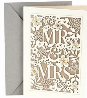 HALLMARK WEDDING CARD (MR AND MRS) Wedding Cards  Greeting And Invitation Cards Stationery Items