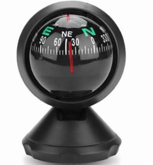  COMPASS VEHICLE COMPASS NAVIGATION DIRECTION POINTING MINI GUIDE BALL Compass And Direction Finders  Measuring Instruments Stationery Items