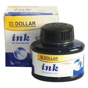 DOLLAR FOUNTAIN PEN INK 60ML BOX Ink Refills  Writing Accessories Stationery Items