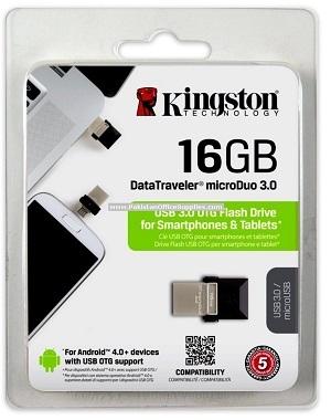 KINGSTON USB 3.0 16GB Usbs And Dvds-r  Computer Accessories Computer Equipment