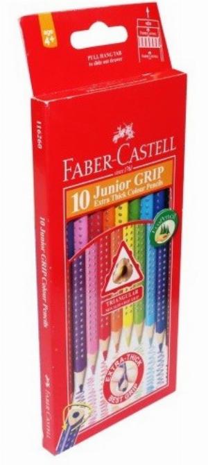 FABER CASTELL JUNIOR GRIP COLOR PENCILS Color Pencils  Writing Instruments Stationery Items