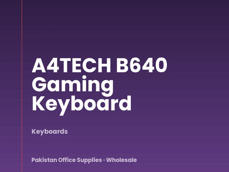 A4TECH B640 Gaming Keyboard