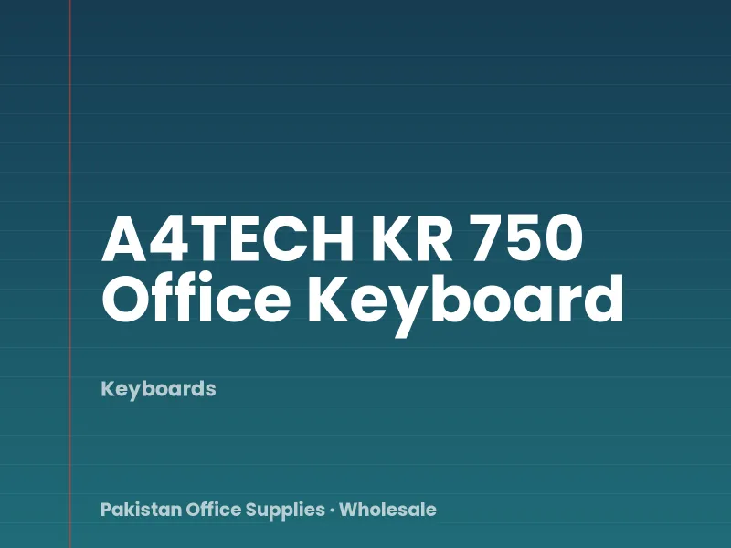 A4TECH KR 750 Office Keyboard