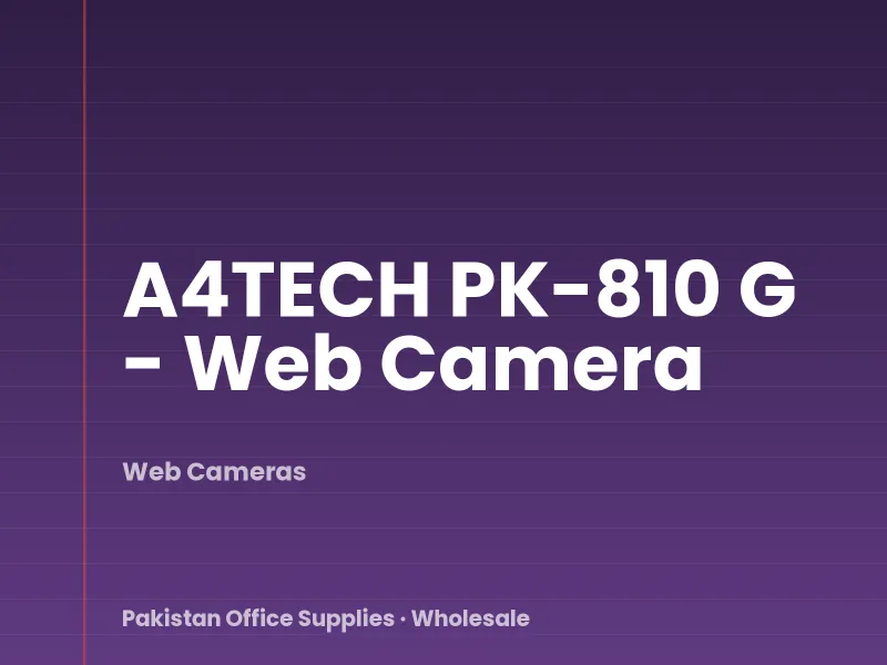 A4TECH PK-810 G - Web Camera