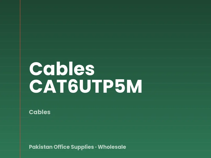 Cables CAT6UTP5M