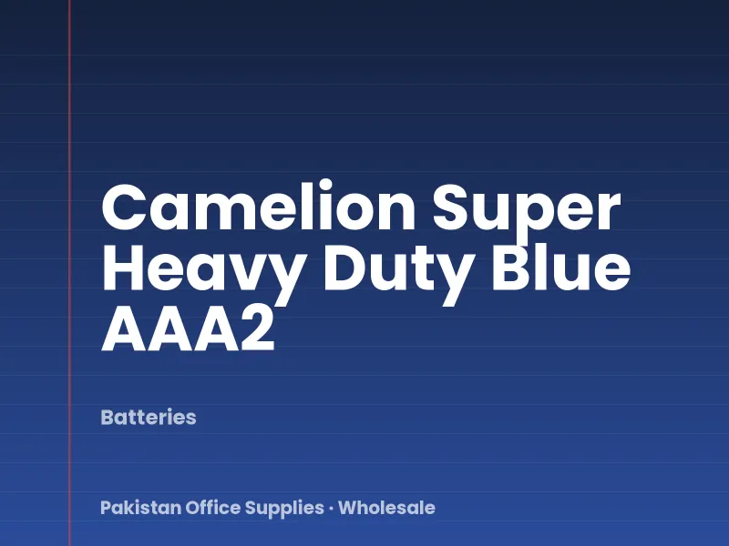 Camelion Super Heavy Duty Blue AAA2