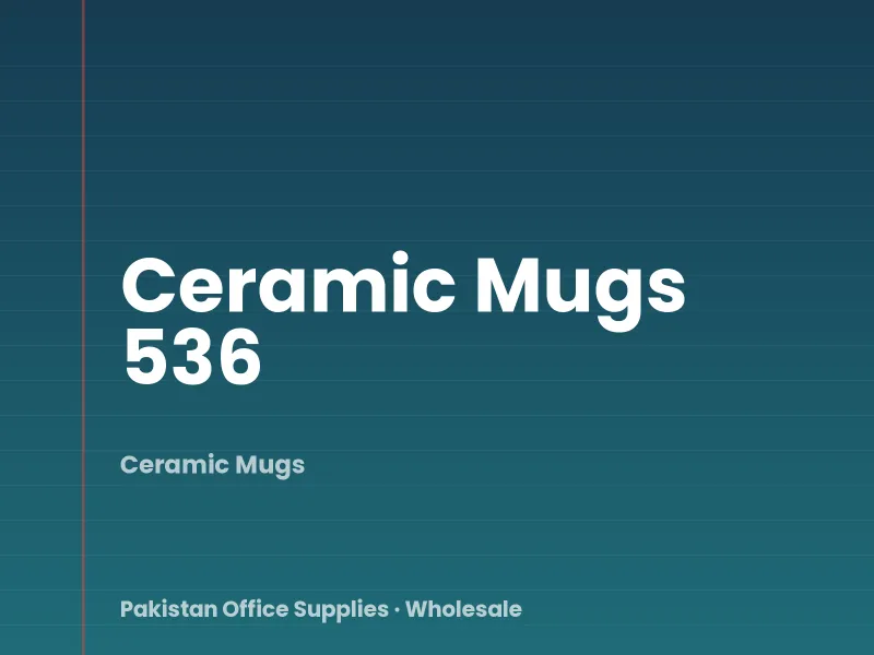 Ceramic Mugs 536