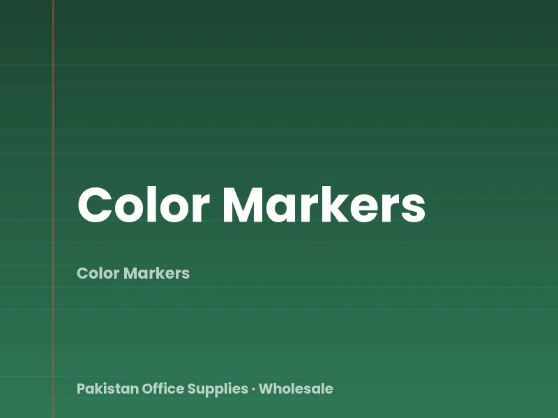 Color Markers
