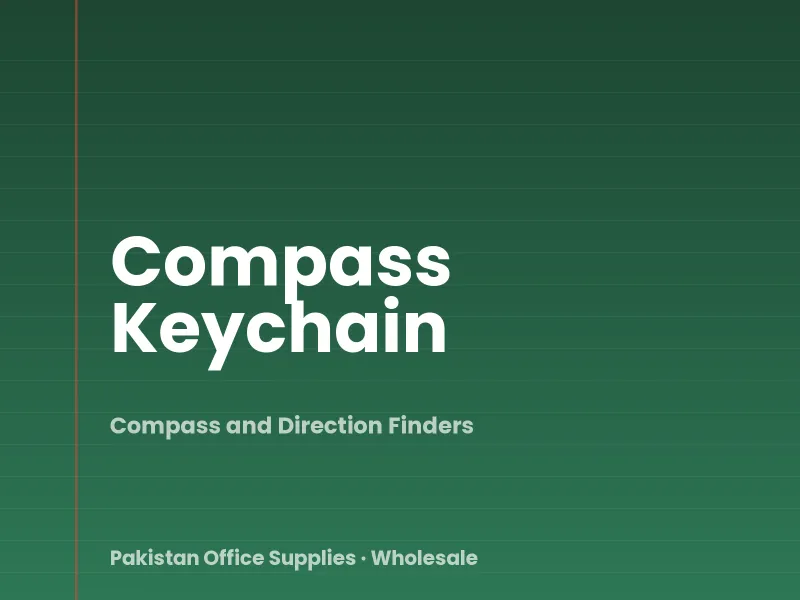 Compass Keychain