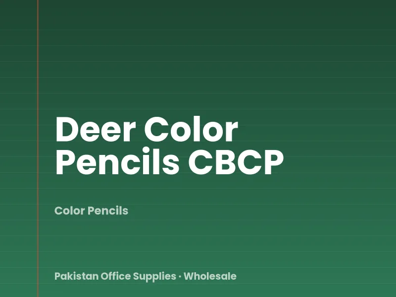 Deer Color Pencils CBCP