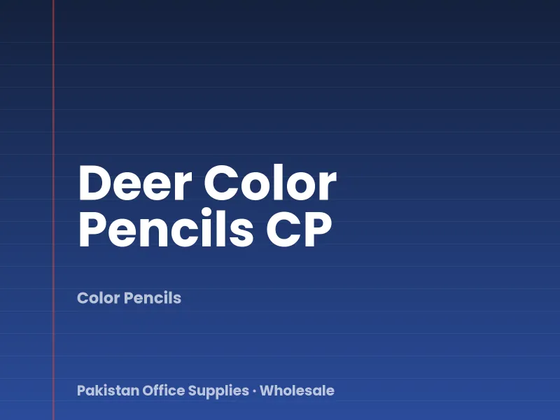 Deer Color Pencils CP