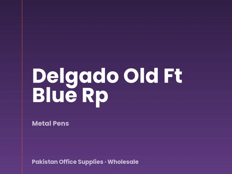 Delgado Old Ft Blue Rp