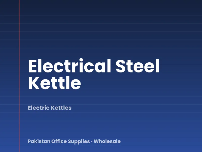 Electrical Steel Kettle