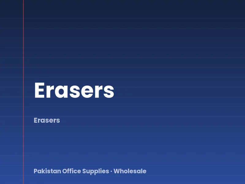 Erasers