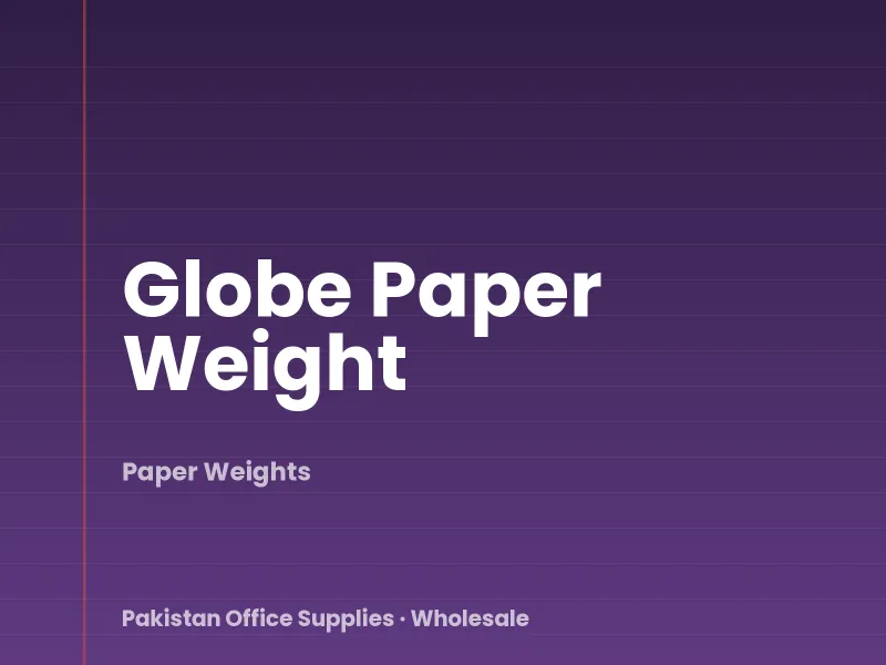 Globe Paper Weight