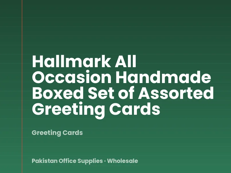 Hallmark All Occasion Handmade Boxed Set of Assorted Greeting Cards
