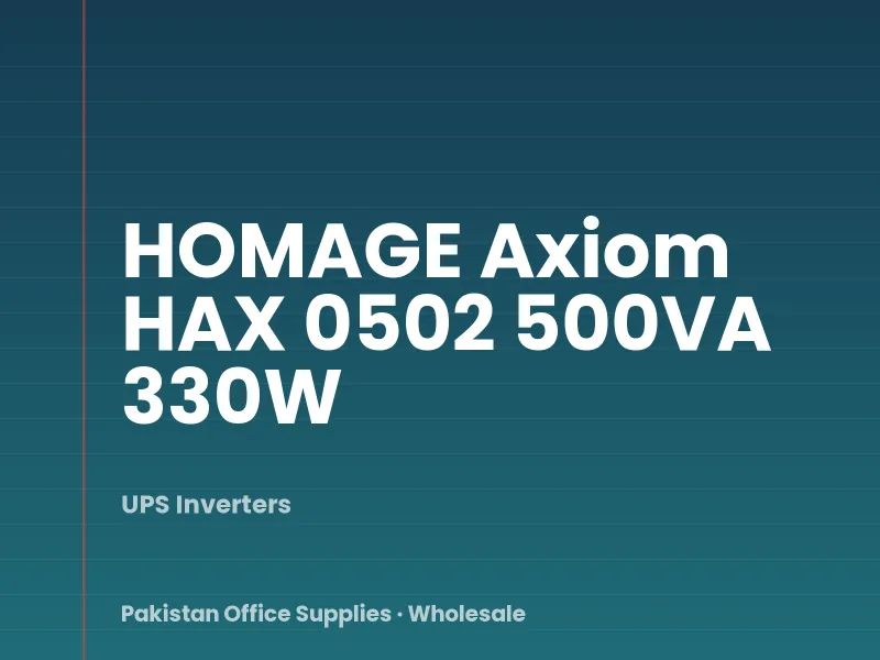 HOMAGE Axiom HAX 0502 500VA 330W