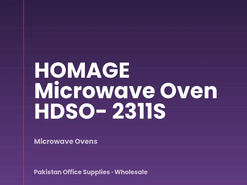 HOMAGE Microwave Oven HDSO- 2311S