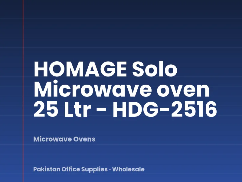 HOMAGE Solo Microwave oven 25 Ltr - HDG-2516