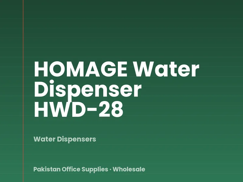 HOMAGE Water Dispenser HWD-28