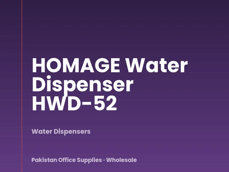 HOMAGE Water Dispenser HWD-52