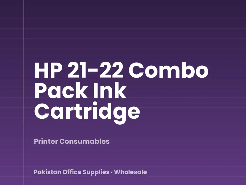 HP 21-22 Combo Pack Ink Cartridge