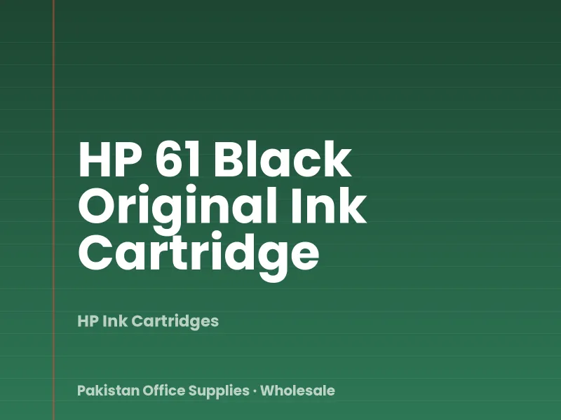 HP 61 Black Original Ink Cartridge