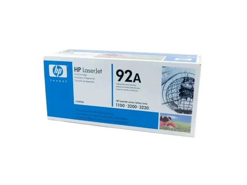 HP 92A Black Original LaserJet Toner Cartridge