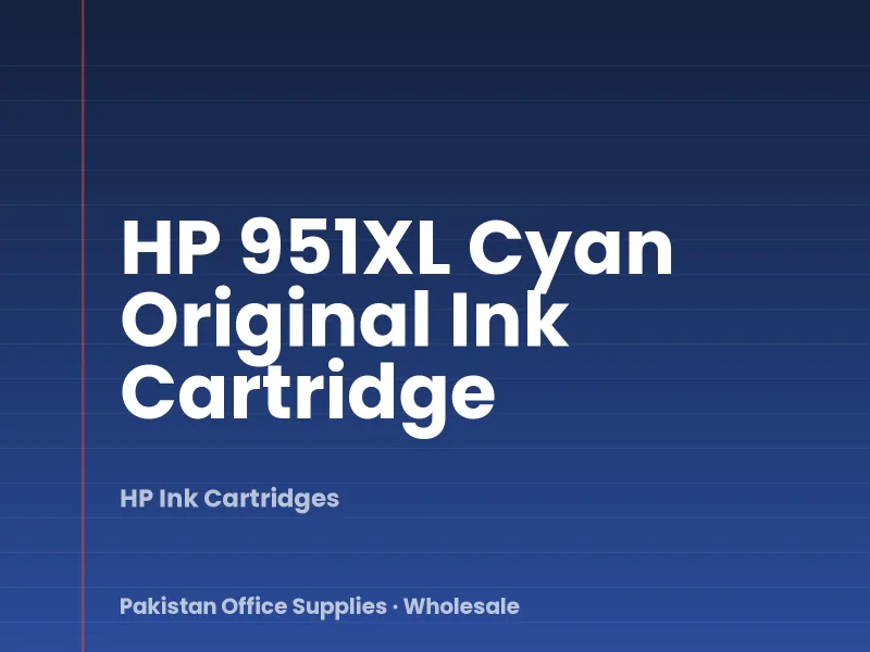 HP 951XL Cyan Original Ink Cartridge
