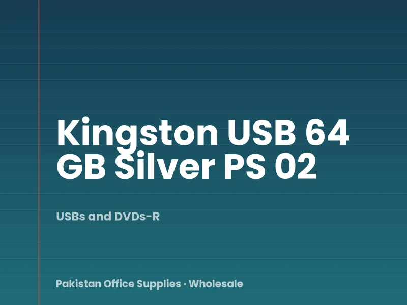 Kingston USB 64 GB Silver PS 02